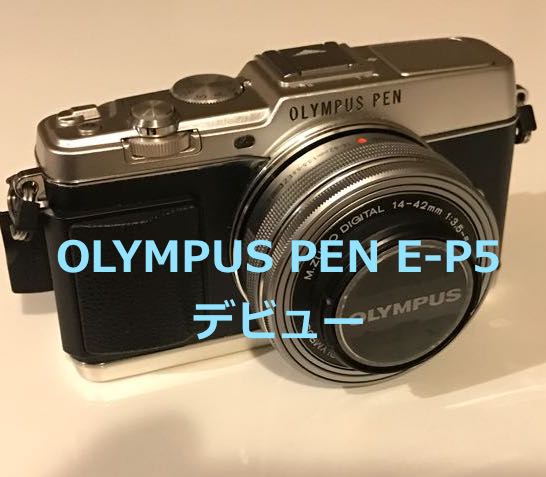 OLYMPUS PEN E-P5 silver ボディ Shot 1169