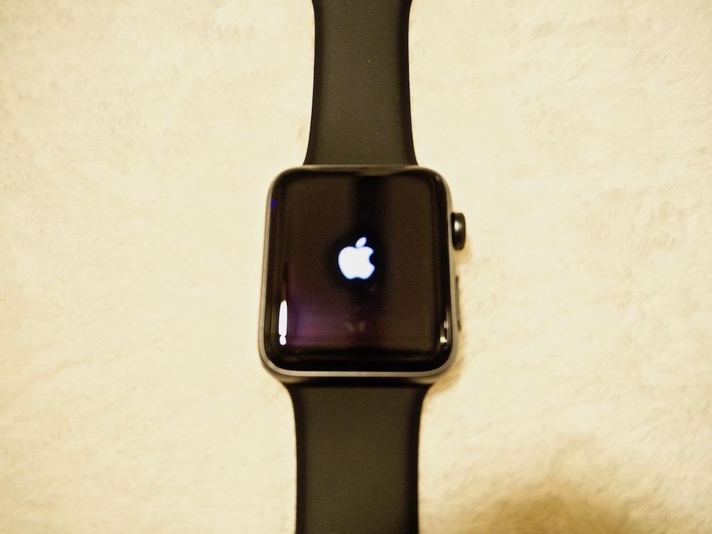 AppleWatch電源on